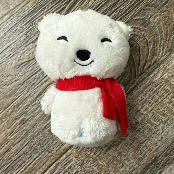 Hallmark Itty Bittys Polar Bear Frosty Friends Plush - Picture 1 of 7